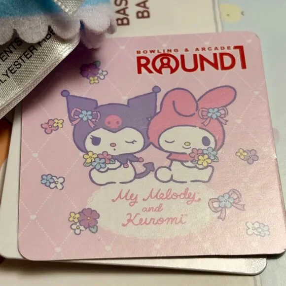 NWT Sanrio Standing Kuromi/ My Melody in Lolita Dress 6” plushie - Picture 3 of 3